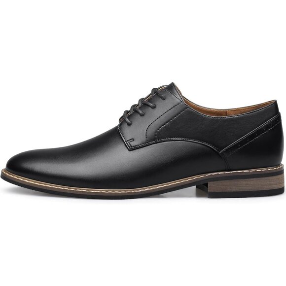 Men\'s Black Oxford Formal Dress Business Comfortable Classic Lace Up Shoes